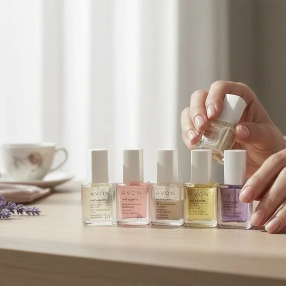 Avon Pastel Nail Care Bundle - Picture 1 of 4